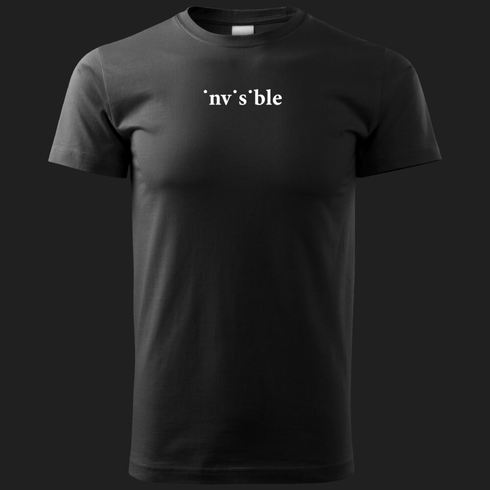 Koszulka invisible czarna