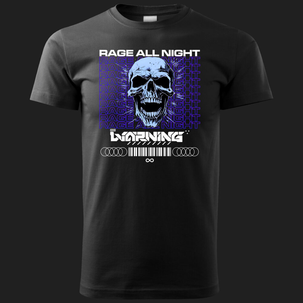 Koszulka rage czarna