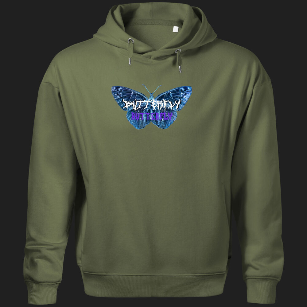 Bluza butterfly (b) zielona