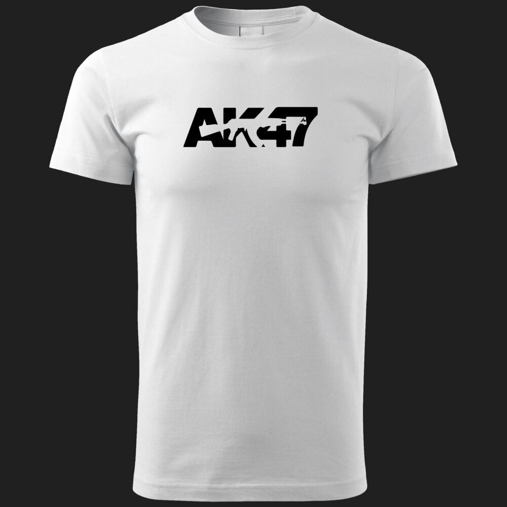 Koszulka ak47 biala