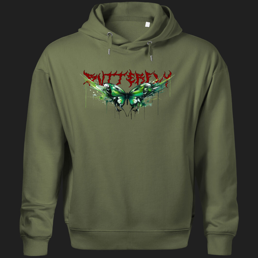 Bluza butterfly (g) zielona