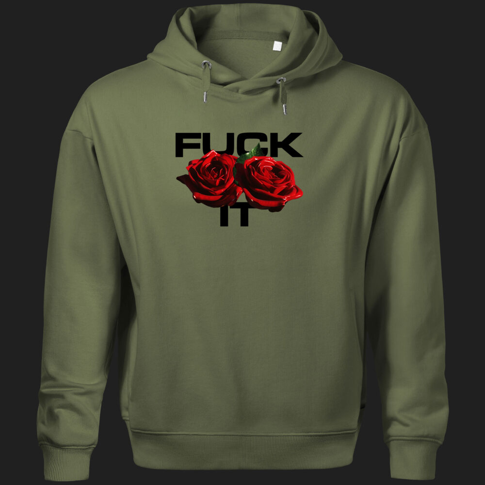 Bluza fuck it (b) zielona
