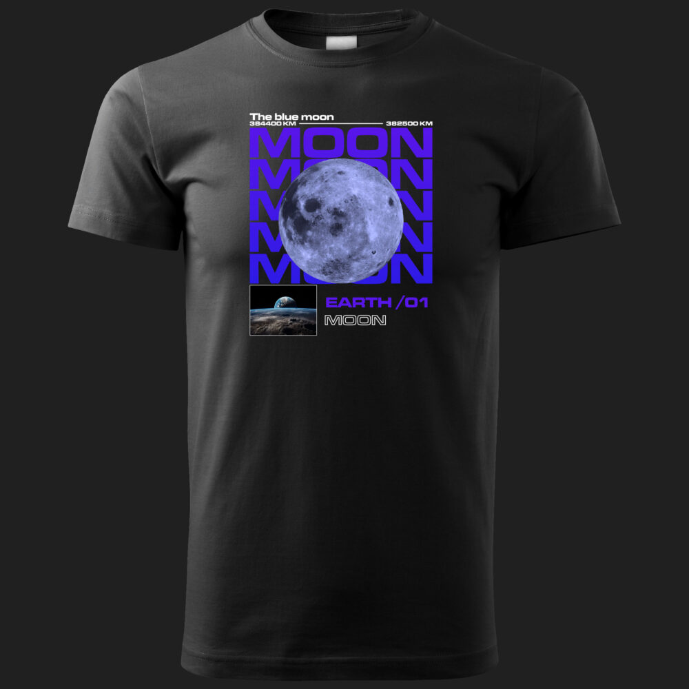 Koszulka moon czarna