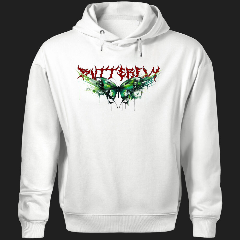 Bluza butterfly (g) biała