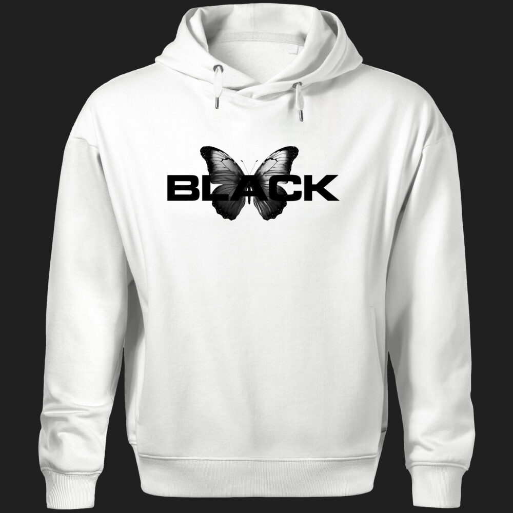 Bluza black biała