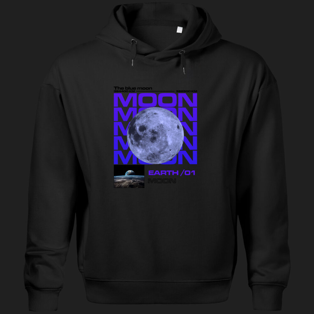 Bluza moon (b) czarna