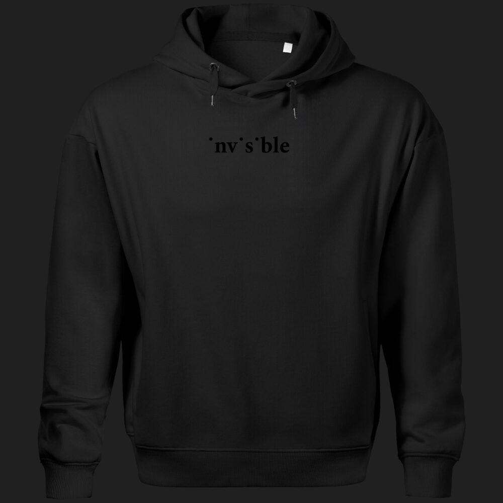 Bluza invisible (b) czarna