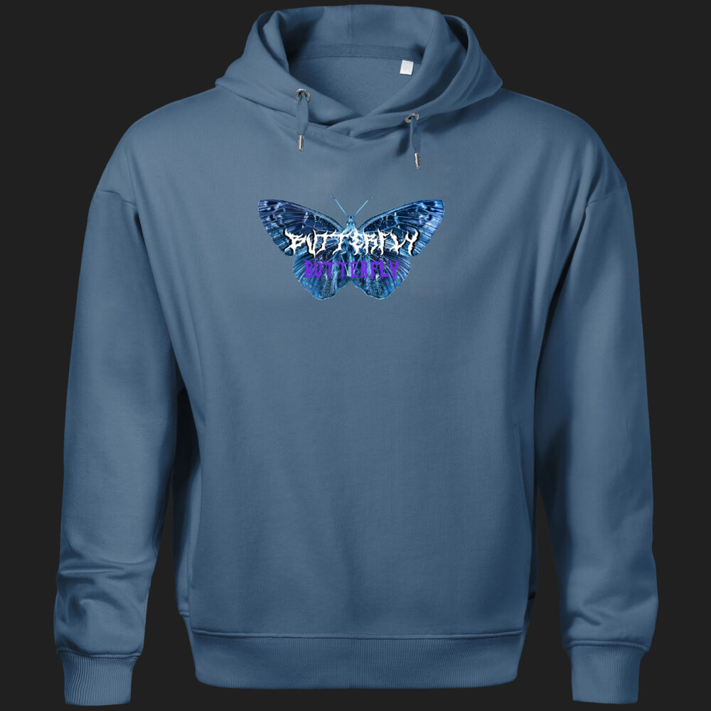 Bluza butterfly (b) denim