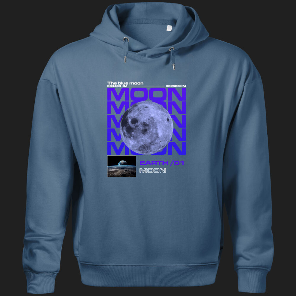 Bluza moon (w) denim