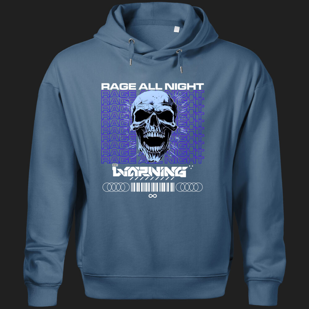 Bluza rage (w) denim