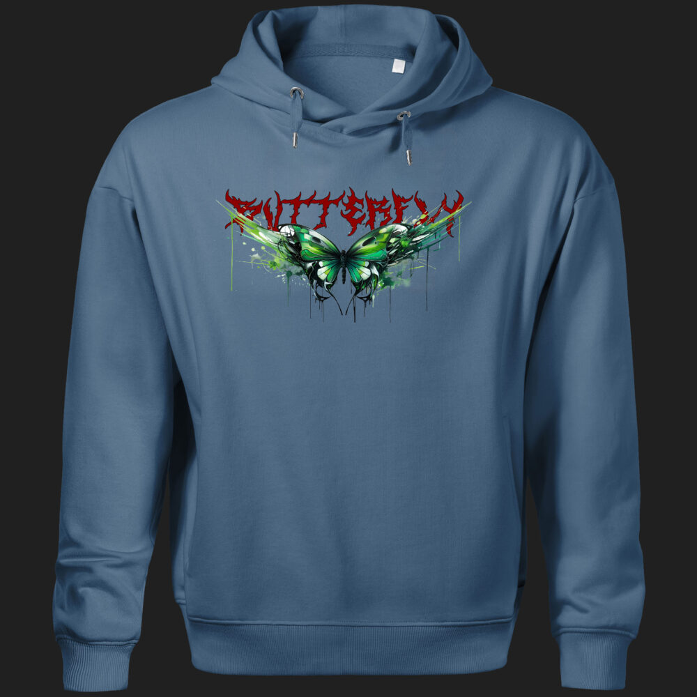 Bluza butterfly (g) denim