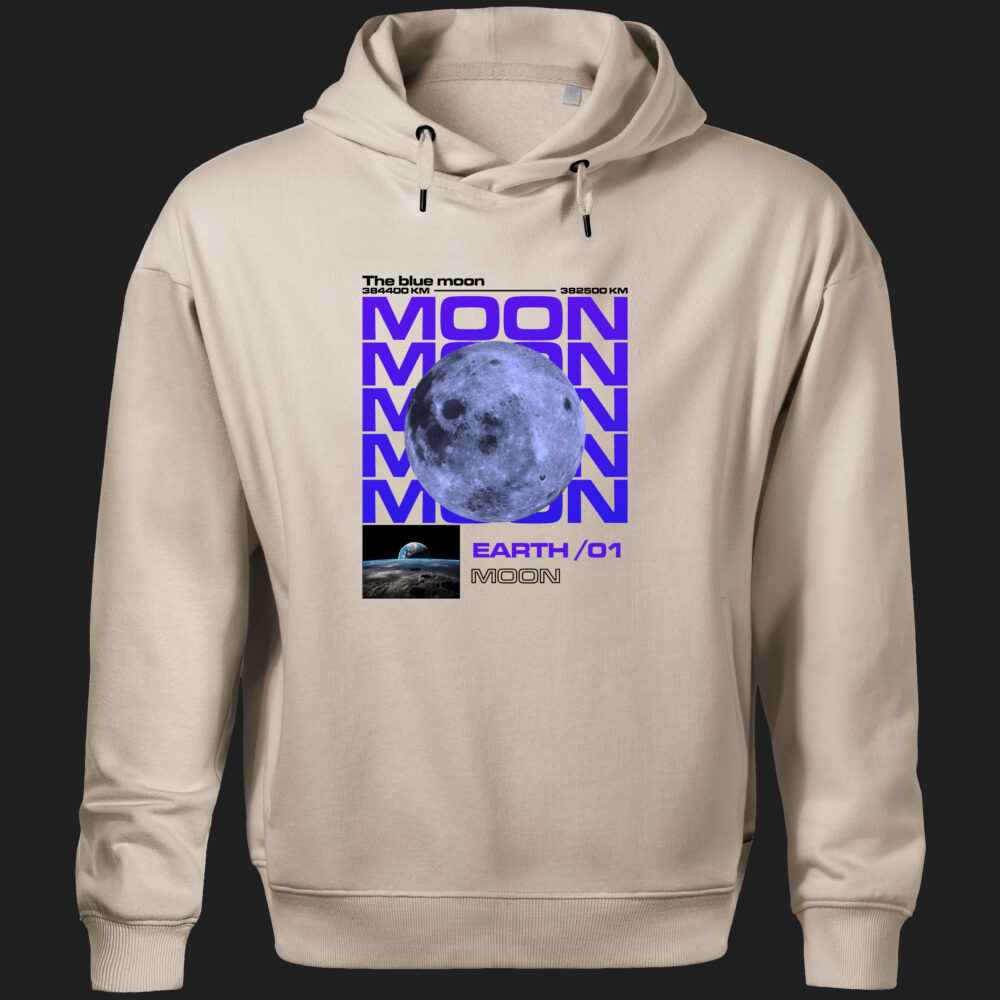 Bluza moon (b) lodowo siwa