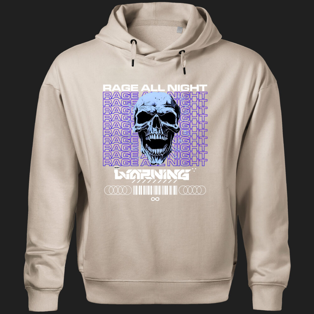 Bluza rage (w) lodowo siwa