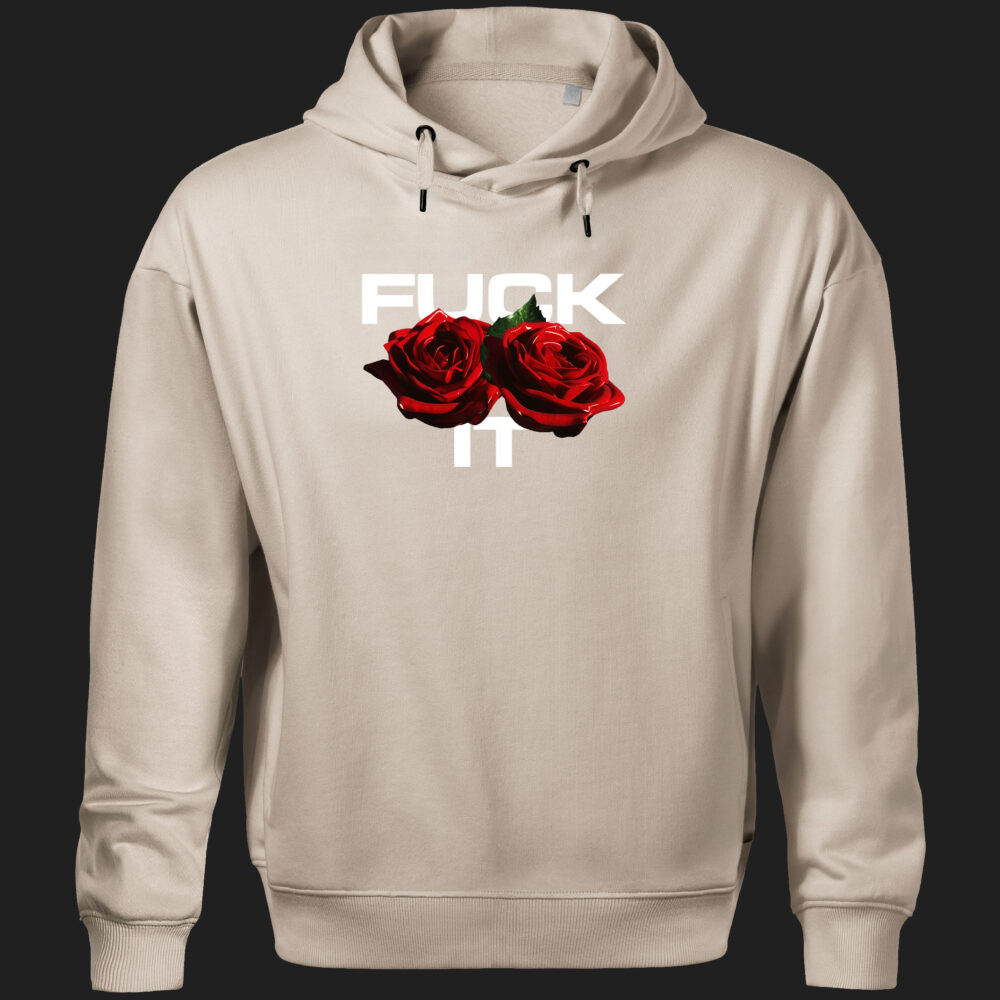 Bluza fuck it (w) lodowo siwa