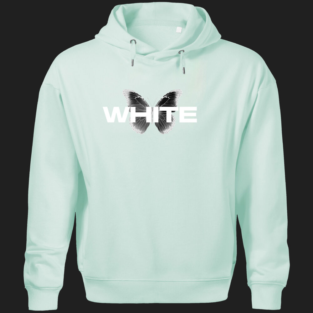 Bluza white miętowa