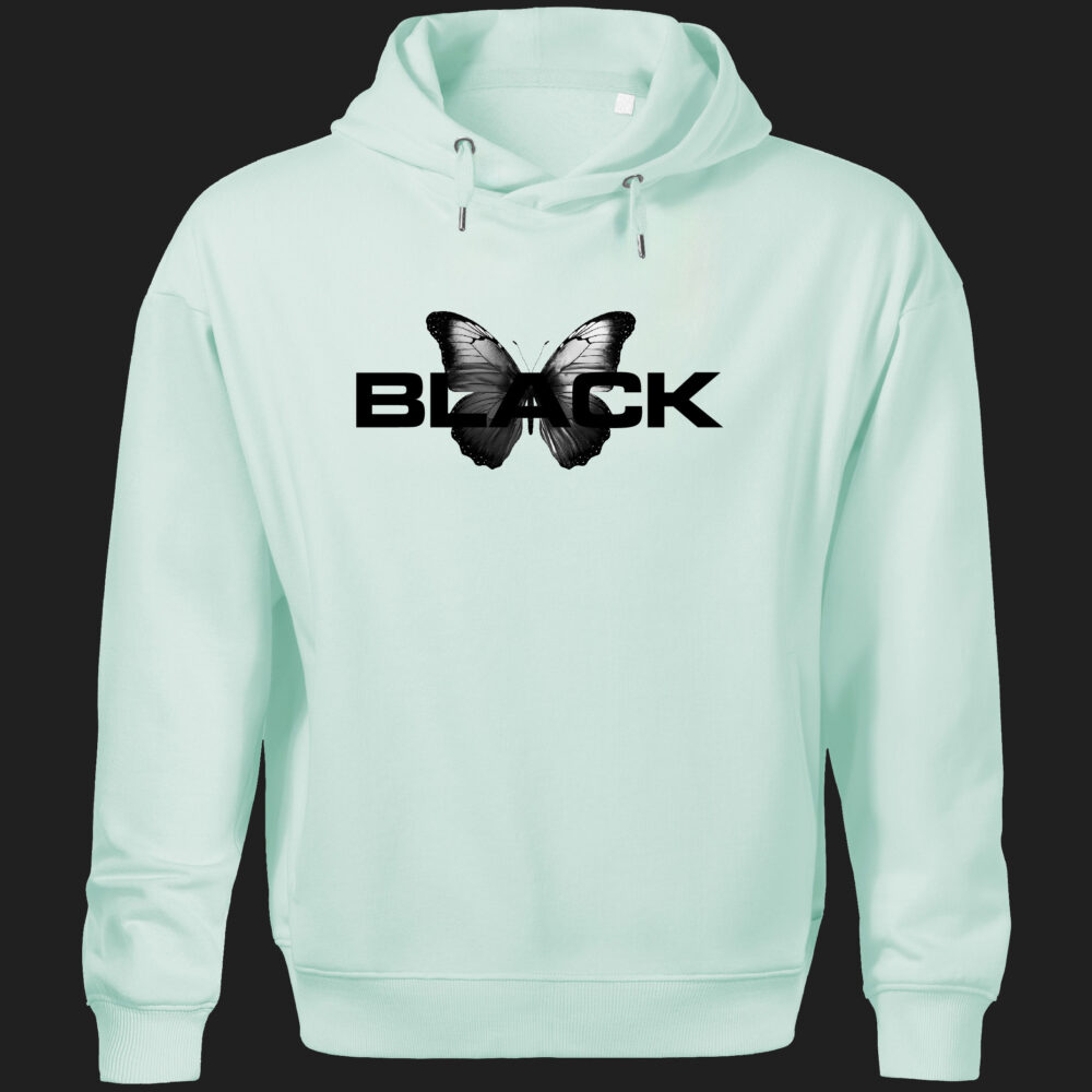Bluza black miętowa