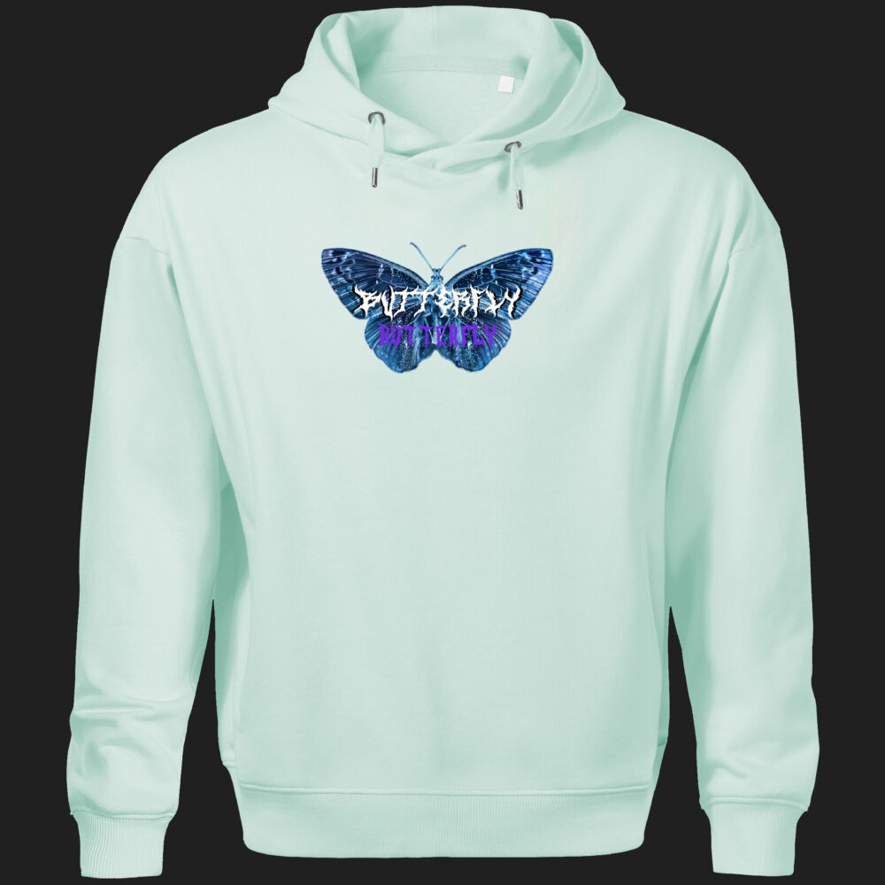 Bluza butterfly (b) miętowa