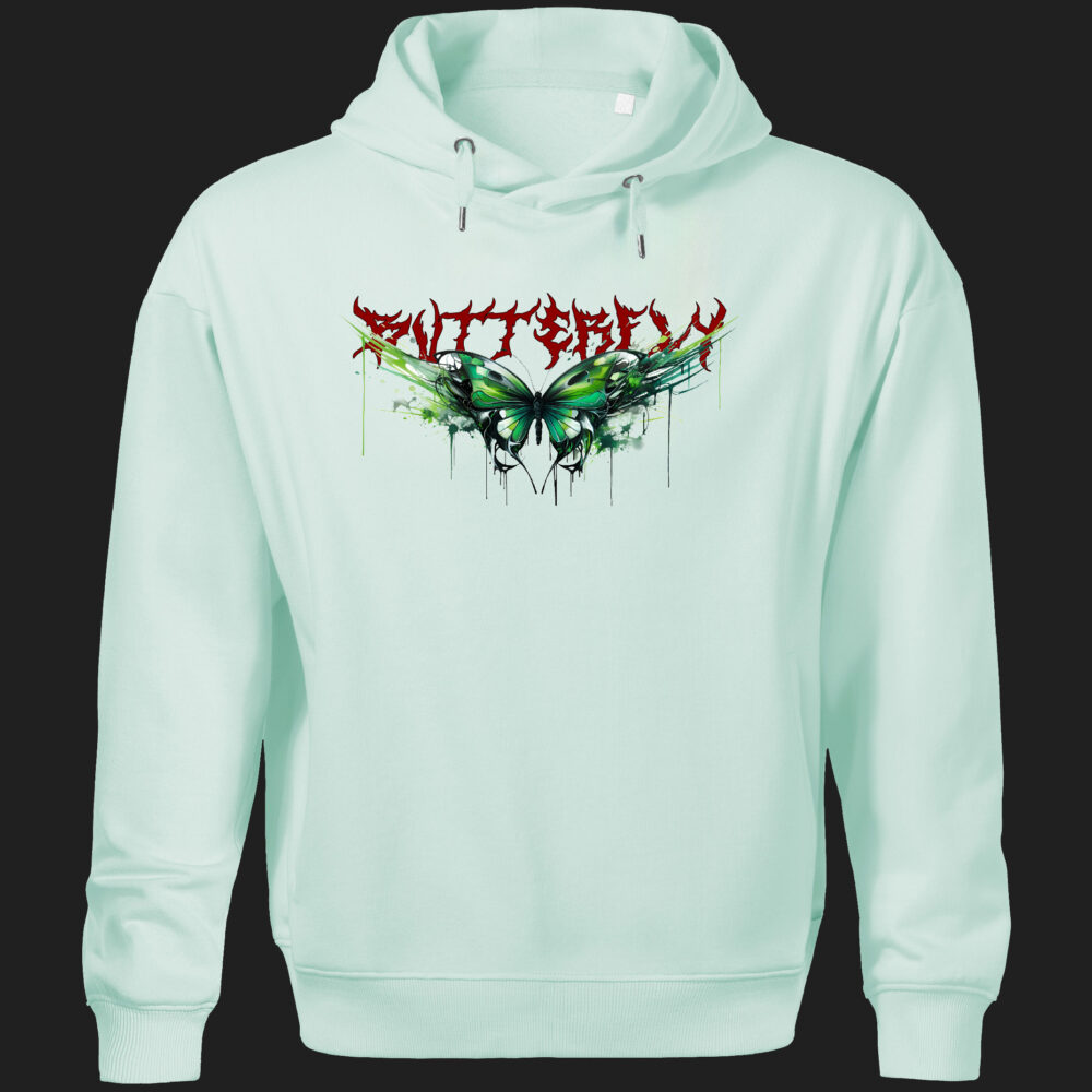 Bluza butterfly (g) miętowa